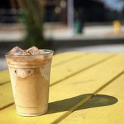 Iced Chai in the summer at the farmers' market
