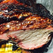 Tri-tip!  Right out of the pit!