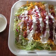 Chicken Tostada