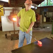 Rick Satava at work.