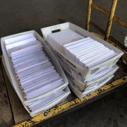 Mail and print samples
