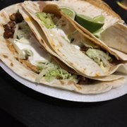 Double decker tacos. I get the pastor ones with sour cream and ask for spicy. On Tuesdays 3 for $5.50