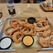 Onion rings we're cold!