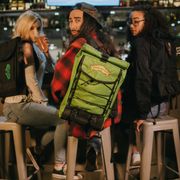 Custom Sierra Nevada Chico Rolltop Backpack, Network Pack and Tote.