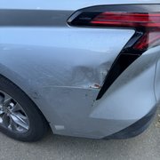 Quarter Panel and bumper repair
