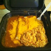 Cheese enchiladas