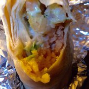 Supreme Shrimp Burrito