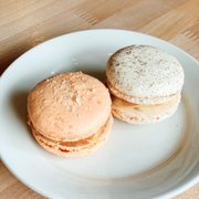 Pumpkin Spice & Chico Chai macarons