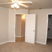 Master bedroom in 2 bedroom