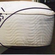 Photograph of "new" Queensize mattress delivered to my home by Holbrook's
