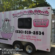 This is a full-color partial vehicle wrap and graphic decals we did for a client in Chico, CA. Isn't it a great marketing tool?