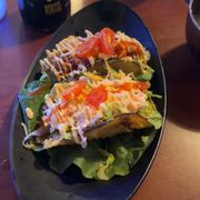 The tuna and avocado tacos
