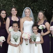Bridal Party: Hair and makeup by Artistry by Tiffany
