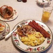 Day 1 breakfast; yum!