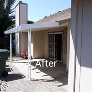 After painting