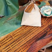 One-of-a-kind Locally made Cribbage Boards
