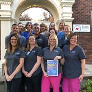 Our Home Health "Red Team" with the "Best of Chico" Best Healthcare Provider award