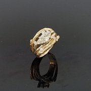 1carat marquise in willow branch by Geralyn Sheridan