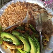 Shrimp Fajita Plate