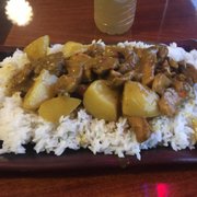 Chicken curry without the carrots