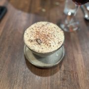 Tiramisu at Rione Italian Restaurant