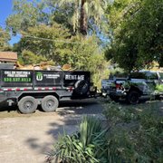 TJ Junk Removal Truck & Trailer
