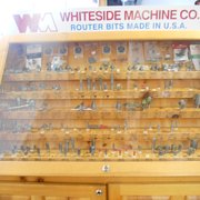Whiteside Machine Company router bits are made in America.