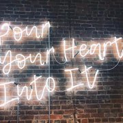 Beautiful new neon sign at the DT Starbucks.
