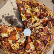 burnt pizza