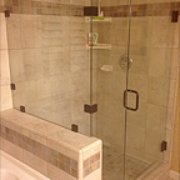 3/8" frame-less shower door