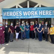 Our amazing staff: delivering the very best in care and services !   We salute you!