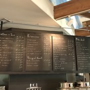 Drink menu