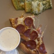 Small pepperoni pizza. Excellent!