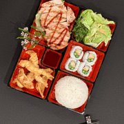 a variety of food items