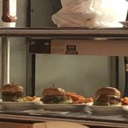 Look at those burgers in the window !