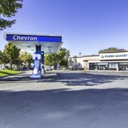 a chevron gas station