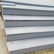 new deck, 1 inch step at top?, uneven ...all had to be redone