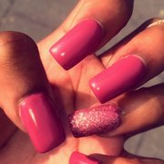 In absolute love! Best nail place ever! Every time I come here it feels like home