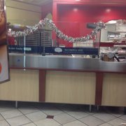 a view of the counter area