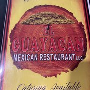 Menu cover.