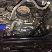 Oil leaking can ruin rubber and electrical components