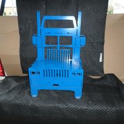 Kids semi-truck chair powder coated