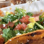 Crispy taco...already finished the first one!