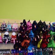 We carry a few different harnesses in various styles!