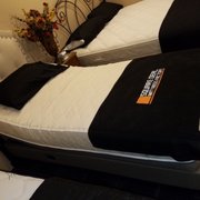 Transform your bedroom with an adjustable base. Check our base options at: http://lpadjustablebeds.com/