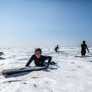 Surfing in Santa Cruz with AO