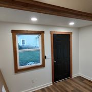 She shed new lighting switches and receptacles outlets and panel installed