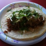 Pork taco!
