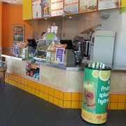 As you enter you see this