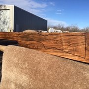 English walnut rifle blank